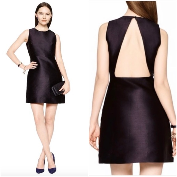 kate spade Dresses & Skirts - NWT Kate Spade Black Sleeveless Open back Peek-a-boo Sheath Dress Size 12